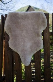 Ovčia kožušina béžová strihaná Kožušina: XXL 130x70 cm