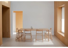 Jedálenský stôl z dubového dreva 90x200 cm Derven – Gazzda