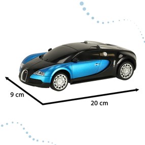KIK RC licencia auta Bugatti Veyron 1:24 modrá