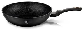 Berlinger Haus Wok Panvica s mramorovým povrchom Black Rose Collection, 30 cm