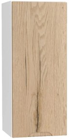 Skrinka do kuchyne Zoya W30 Pl Dub Halifax/Biely