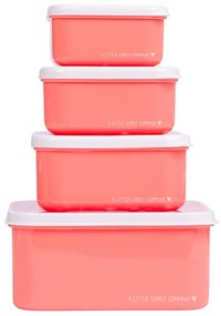 A Little Lovely Company - súprava štyroch desiatových škatuliek - zábava