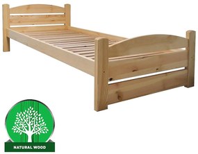 Posteľ T 90/200 borovica