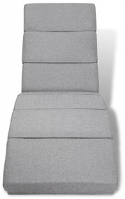 Casaria Leňoška LONDON, 186x55x89cm, šedá