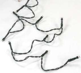 Nexos 39235 Vianočná svetelná reťaz 40 LED - 9 blikajúcich funkcií - 3,9 m