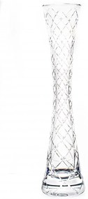 Křišťálová váza vysoká, STARS, Gold Crystal, 45,5 cm