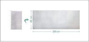 Matná nálepka na sklo s ochranným filmom Ambiance Lines, dĺžka 2 m