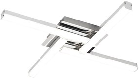 Rabalux 5896 ANTONIA stropné svietidlo LED 24W=2200lm 4000K IP44 chrómová
