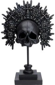 King Skull dekorácia čierna
