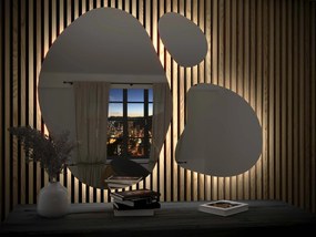 Organické LED zrkadlo do kúpeľne osvetlením A18