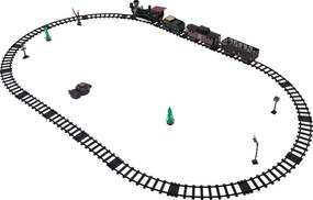 Ramiz Retro dopravná železnica so svetelnou, zvukovou a dymovou funkciou 172cm