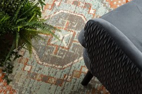 Koberec SOHO 477.11.LA000 OSTA naturálny terakotový / sivý