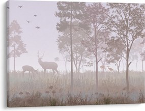 Obraz - Lesík jednofarebný (70x50 cm)