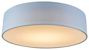 Stropné svietidlo modré 40 cm vrátane LED - Drum LED