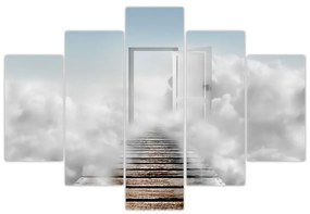 Obraz - Dvere do neba (150x105 cm)
