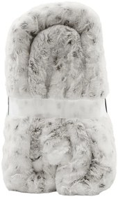 Sivobéžová deka z umelej kožušiny 220x240 cm Alaska – douceur d'intérieur