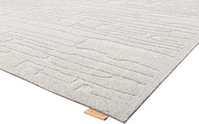 Koberec Agnella Morphic Rifts H svetlosivý