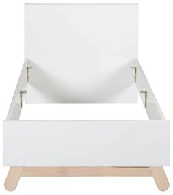 Biela detská posteľ 90x200 cm Clara – Roba