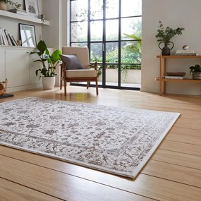 Svetlosivo-krémový koberec 120x170 cm Creation – Think Rugs