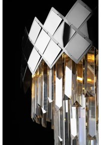 Luster na tyči CARISMA 9xE14/40W/230V matný chróm