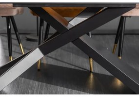 Rozkladací jedálenský stôl 40644 180/220/260 x 90cm Marble Look Ceramik  - Komfort-nábytok