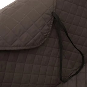 Poťah na rohovú sedačku pravý PARIS hnedý, 240 cm