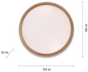 Leuchten Direkt 14347-15-LED Stmievateľné stropné svietidlo EMILIA 28,8W/230V šedá