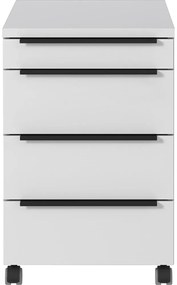 Svetlosivá skrinka 42x63x60 cm Mailand – Germania