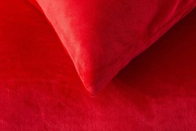 XPOSE® Mikroplyšové obliečky JORGA Exclusive - červené