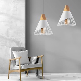 Stropné svietidlo TooLight Scandinavia bielo - zlaté