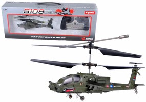 Lean Toys RC Vojenský Vrtuľník S109G SYMA zelený