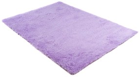 Plyšový koberec TOP - FIALOVÝ