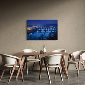 Obraz pražských mostov (90x60 cm)