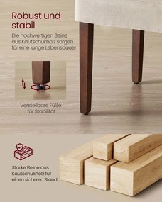 Set dvoch jedálenských stoličiek KDC158W01 (2 ks)