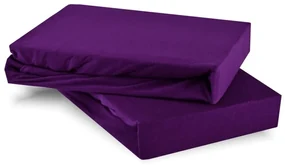 Plachta posteľná fialová jersey EMI