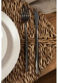Čierny antikoro príbor 16 ks Modern retro – Premier Housewares