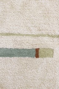 Prateľný koberec lanala 140 x 200 cm prírodný MUZZA
