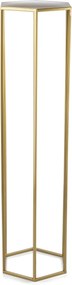 STOJAN NA KVETINÁČ HEXA 100X24X28 CM ZLATÁ