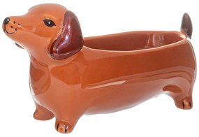 Porcelánová dekoratívna misa 5x14 cm Sausage Dog – Sass & Belle