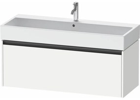 DURAVIT Ketho 2 závesná skrinka pod umývadlo, 1 zásuvka, 1184 x 460 x 440 mm, biela matná, K25079018180000