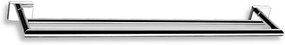 Novaservis - Dvojitý držiak uterákov 600 mm Titania Elis chróm, 66425,0