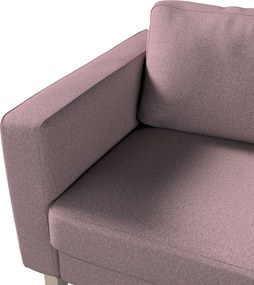 Poťah na sedačku Karlstad (nerozkladací, 3-miestny, krátky) farba produktu ružová látka zapletaná