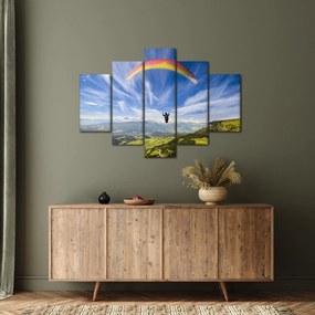 Obraz - Paragliding (150x105 cm)