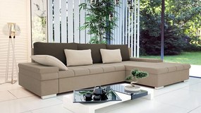 Rohová sedačka Kanton, Dostupné poťahy: Uttario Velvet 2979 + Uttario Velvet 2979 + Senegal 825, Strana: pravá