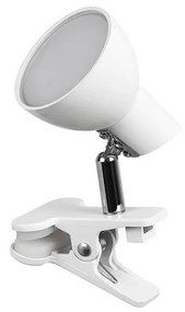 Rabalux 1477 - LED Lampa s klipom NOAH LED/5W/230V biela