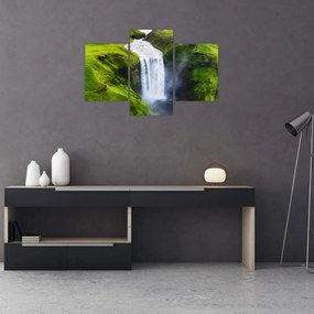 Obraz - Vodopád Skogafoss (90x60 cm)