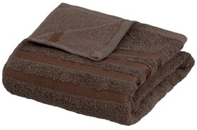 Hnedá froté bavlnená osuška 70x140 cm Simple – Casa Selección