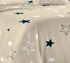 Bavlnené obliečky Homa SPHERE BEIGE 7-dielna sada 140x200 cm