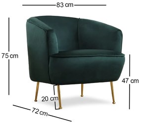 Kreslo Piccoli Armchair