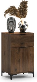 Komoda LANA 01 Elegantný orech - STOJACA KOMODA SO ZÁSUVKOU